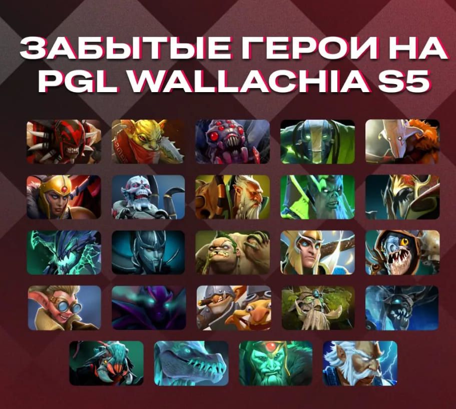 Dota 2: Забытые Герои PGL Wallachia S5! Кто Остался в Тени?