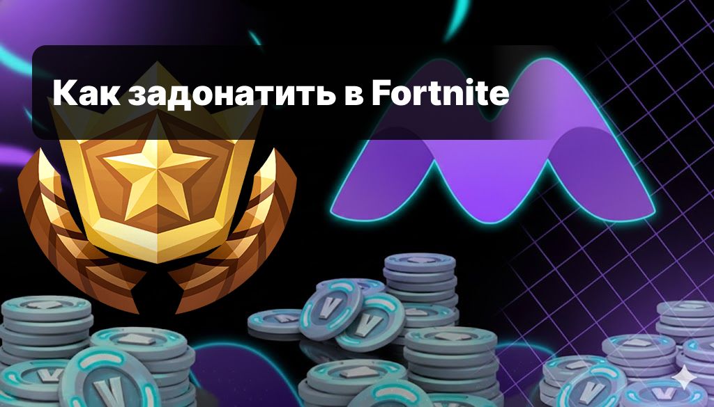 Как задонатить в Фортнайт (Fortnite) в 2025 году
