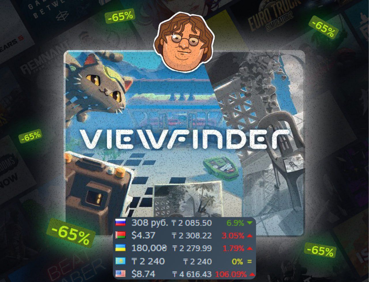 Головоломка Viewfinder со скидкой: возможность приобрести за 308 рублей