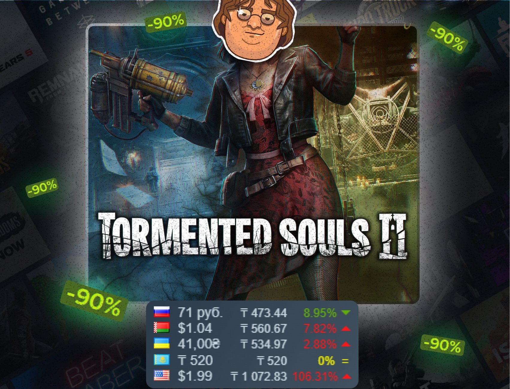 Торжество ужаса: Tormented Souls со скидкой 90% в Steam