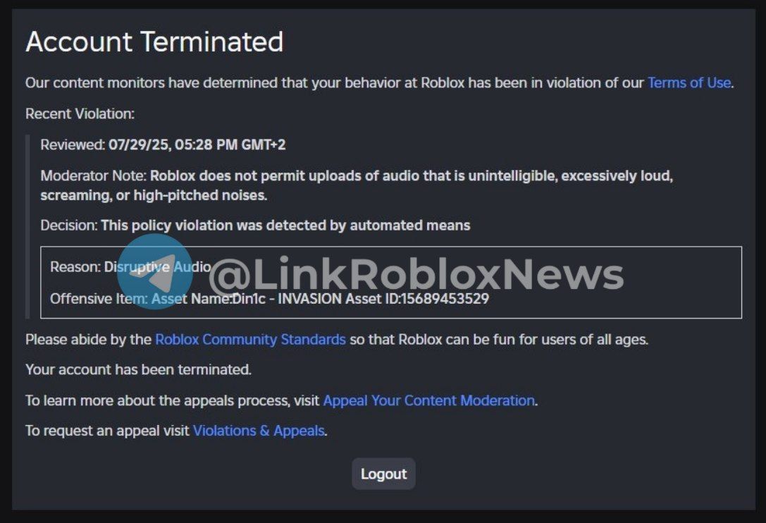 Массовые баны в Roblox из-за уязвимости в системе модерации