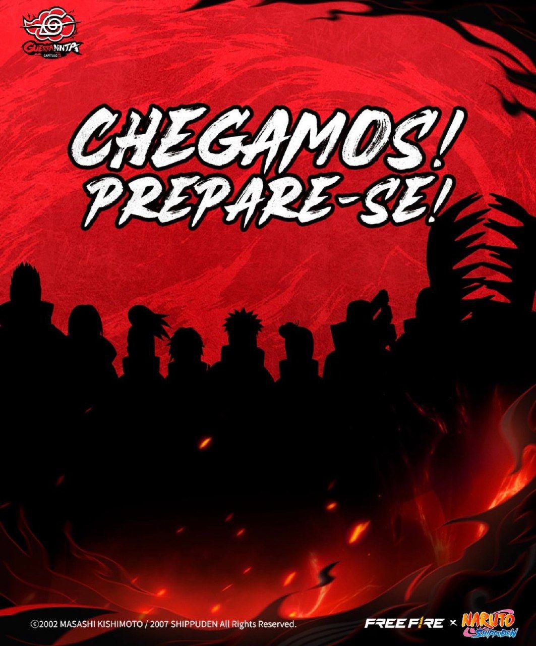 Официальный анонс новой части Free Fire с персонажами из Naruto