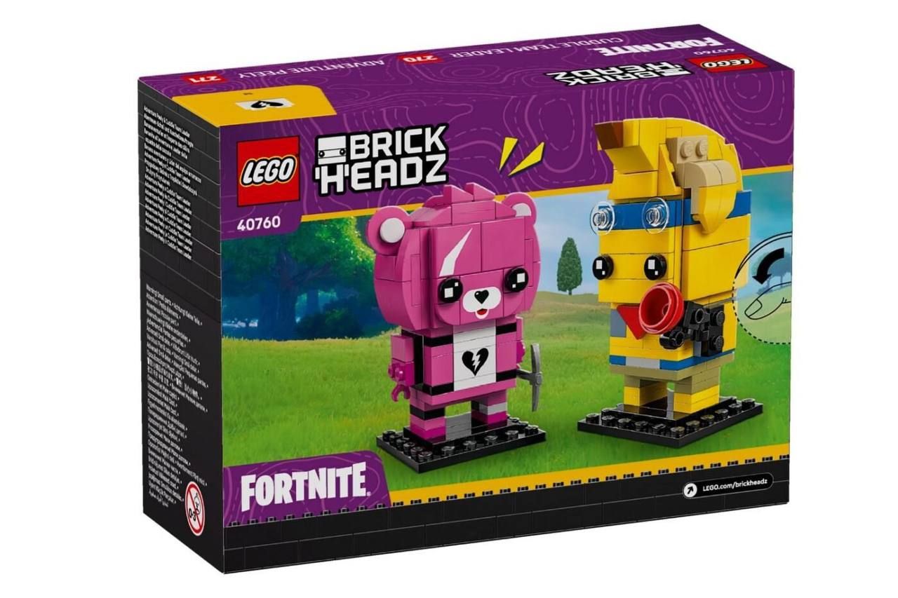 LEGO и Fortnite представляют эксклюзивный набор Brickheadz в подарок