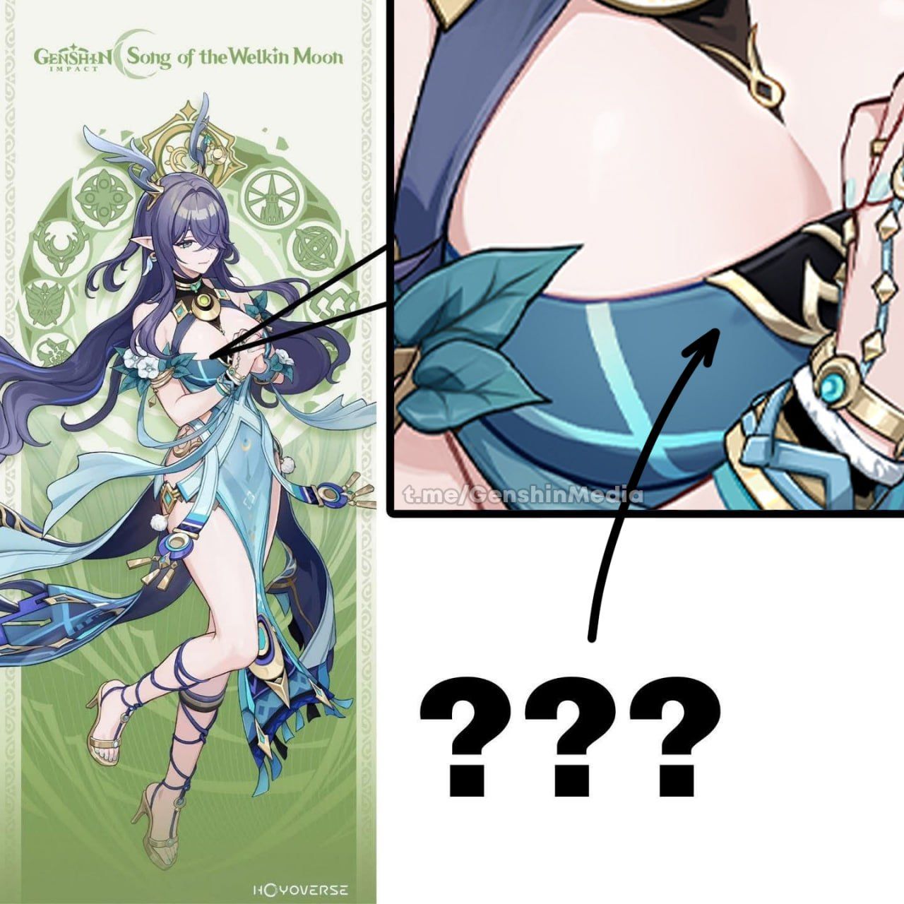 Загадочный артефакт из Genshin Impact вызывает волну обсуждений в сети