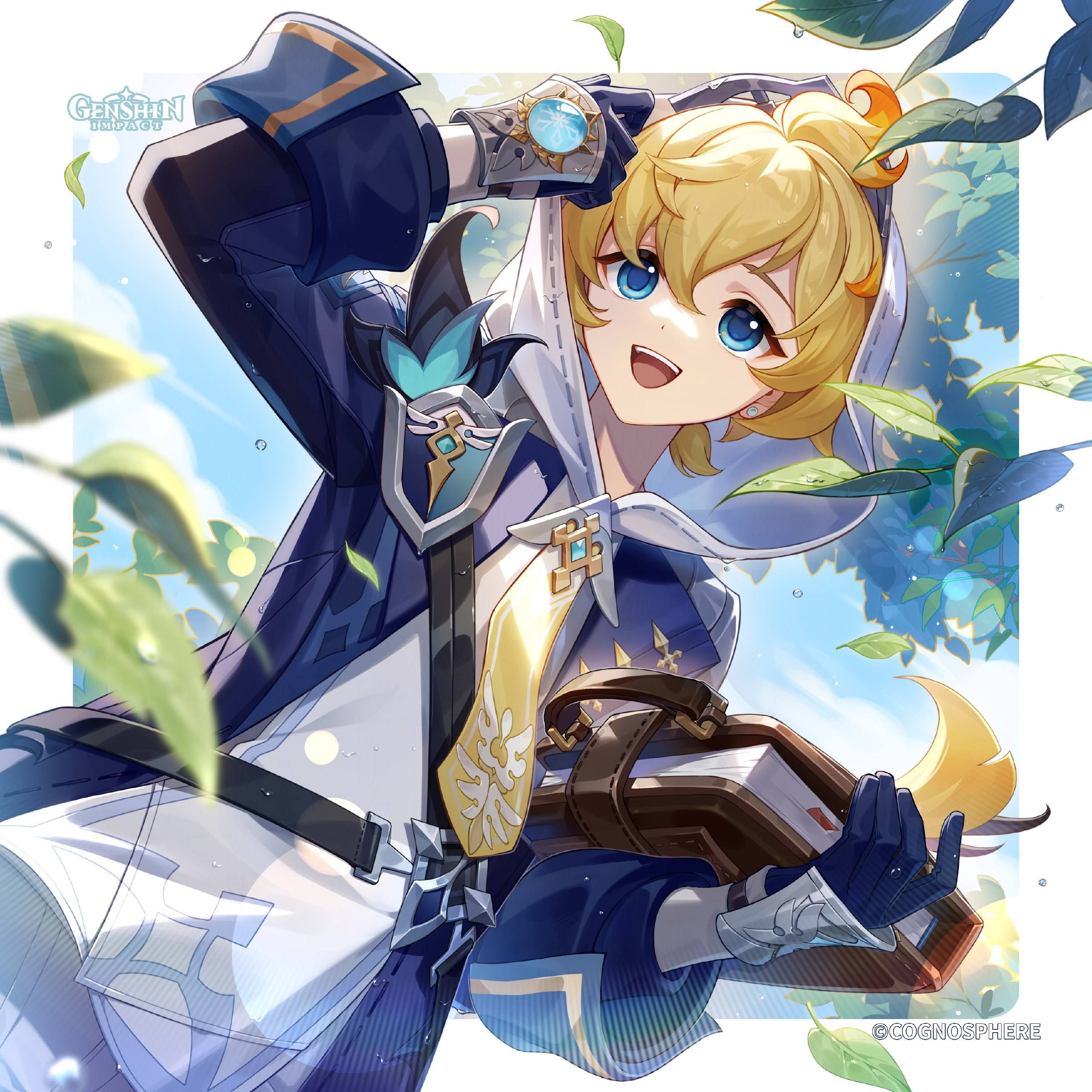 Празднование дня рождения Мики в Genshin Impact