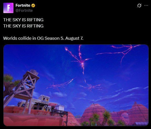 Эпик Геймс анонсировала новый сезон в Fortnite под названием «Как раньше»