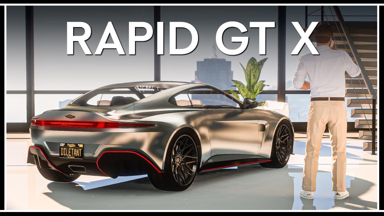 Новый Rapid GT X в GTA Online: красота и мощь за миллионы