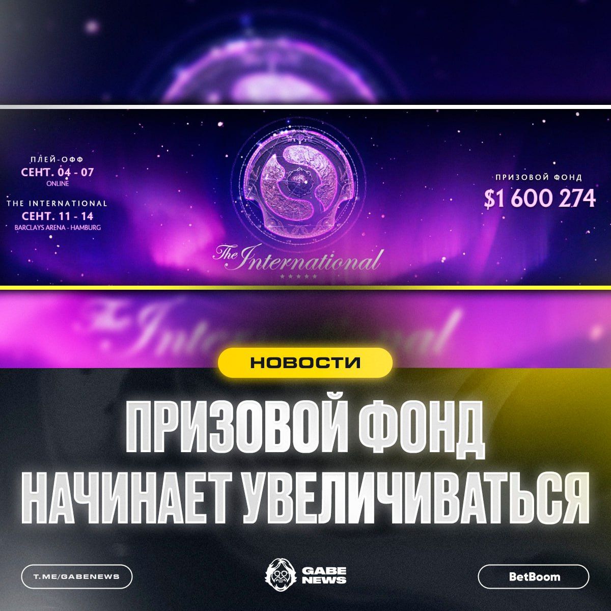 Стартовал сбор призовых фондов на The International 2025