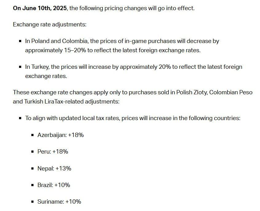 📢 Supercell снова меняет цены в ряде стран — кого коснётся с 10 июня