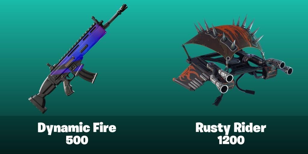 В Fortnite вернулись редкие предметы — обёртка «Спектральная динамика» и дельтаплан «Ржавый гонщик» спустя сотни дней