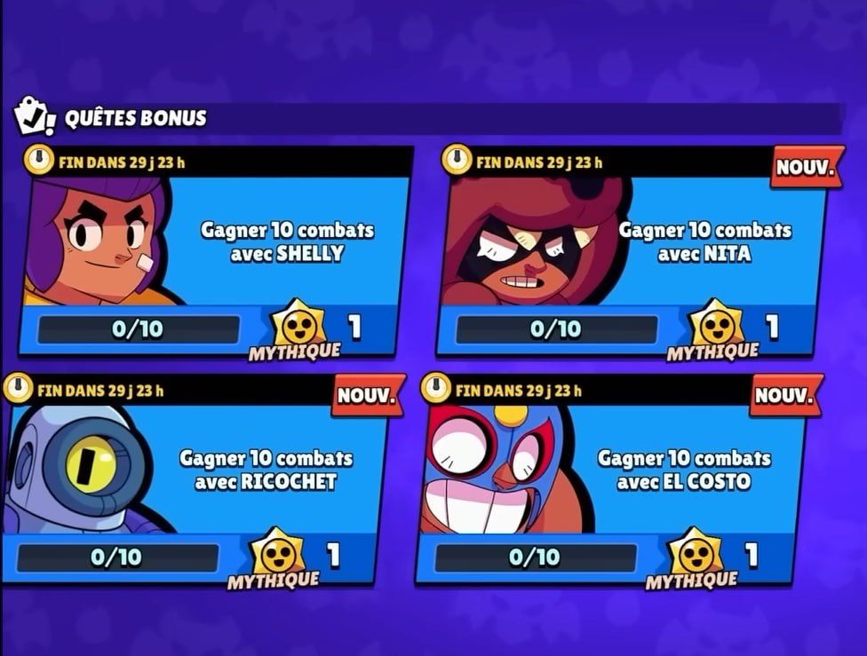 Brawl Stars: Мифические Старр Дропы за Квесты Бравлеров!