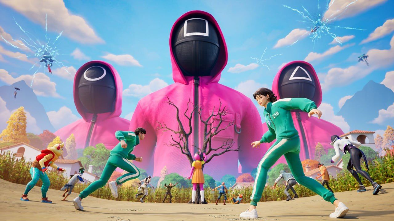 Fortnite: Коллаборация с “Игрой в Кальмара”! Новые Скины в Магазине!