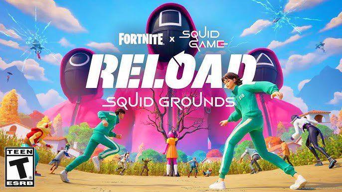 Fortnite: Новая Карта “Игра в Кальмара” - Перезарядка!