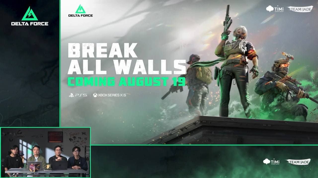 Бесплатный мультиплеерный шутер Delta Force выйдет 19 августа на PS5 и Xbox Series