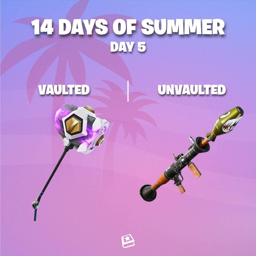 Что изменилось в арсенале Fortnite?