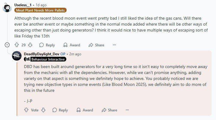 Разработчики Dead by Daylight планируют новые игровые режимы