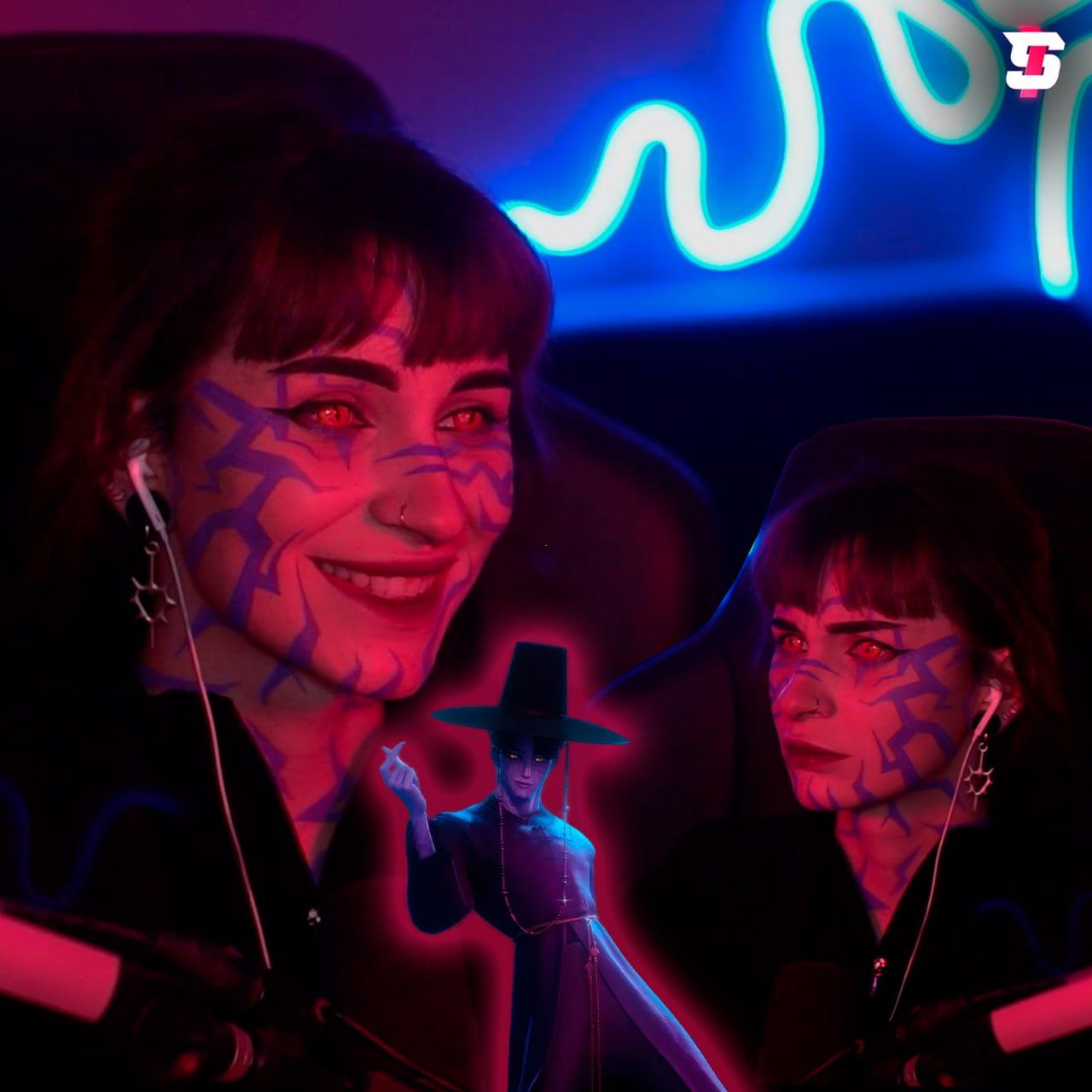 NelyaRay удивляет зрителей стримом в образе Джину из мюзикла «Кей-поп-охотницы на демонов»