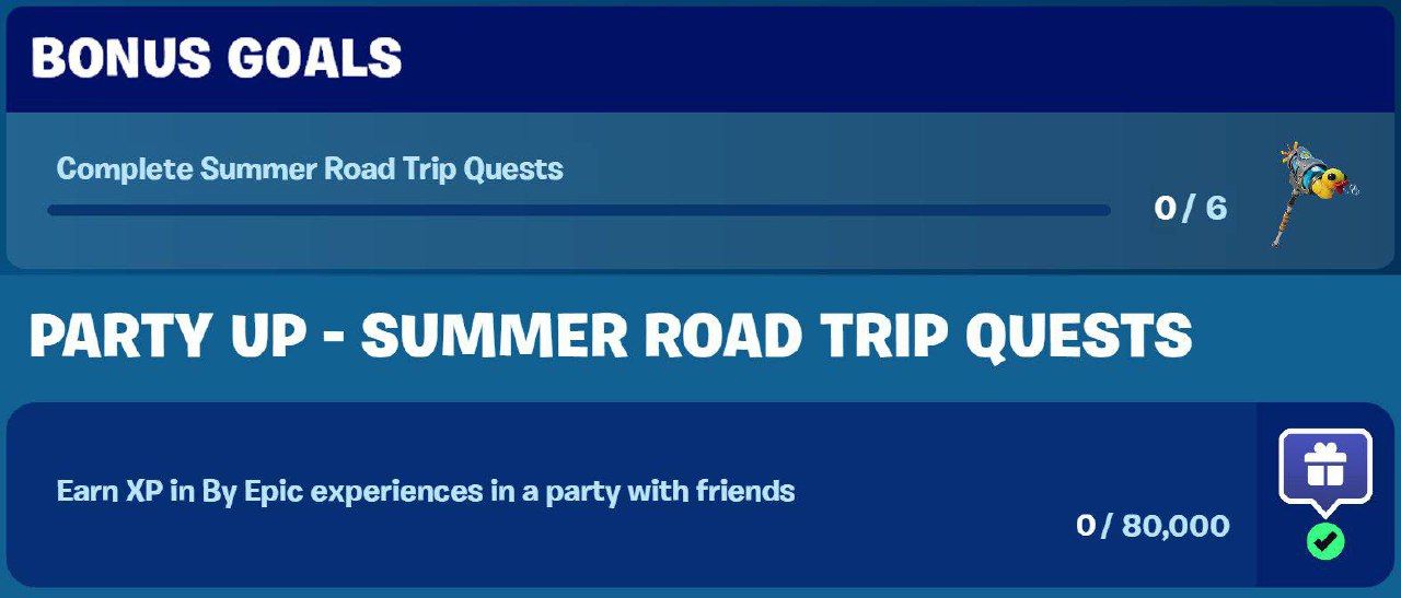 Летняя Тусовка 2025 в Fortnite: новые задания и награды