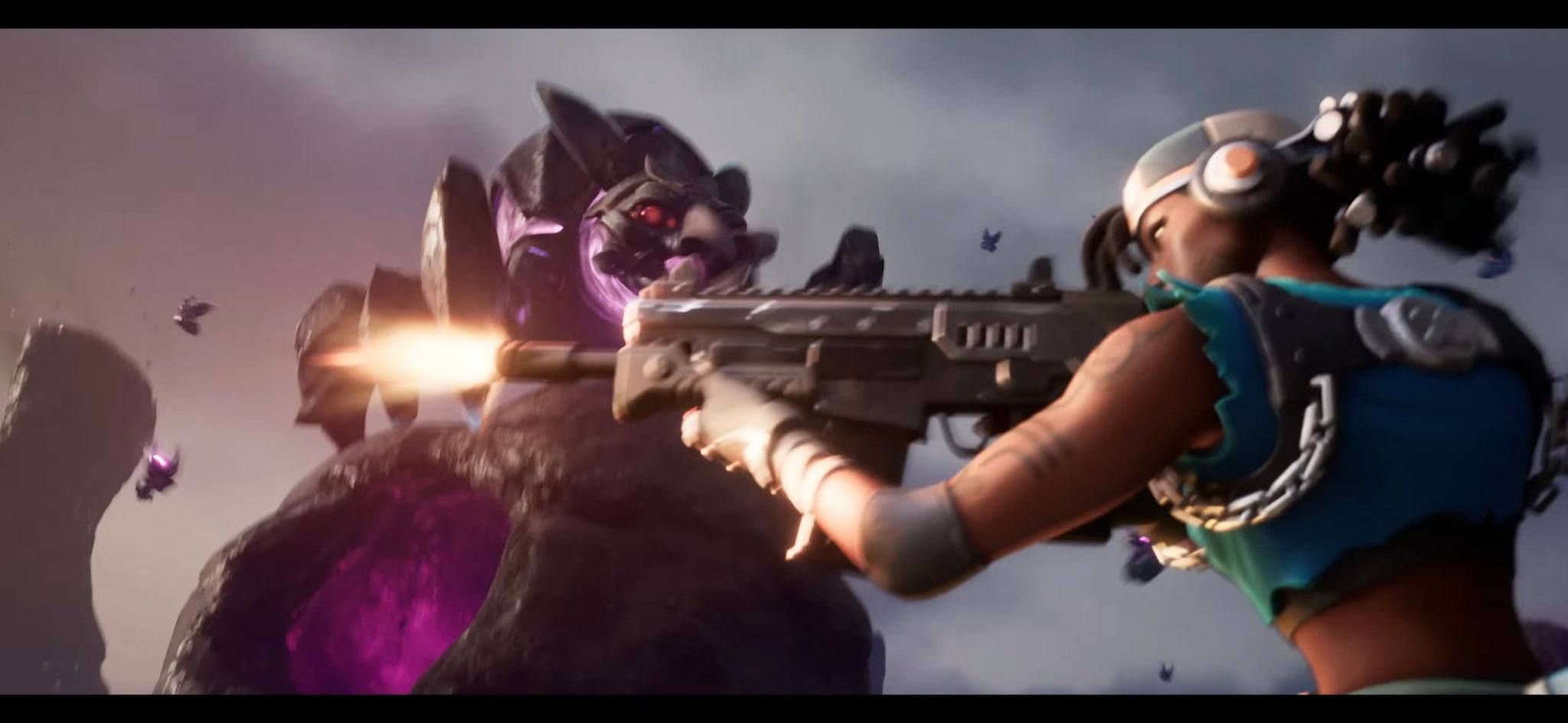 Возвращение отбойного автомата в 4 сезоне 6 главы Fortnite