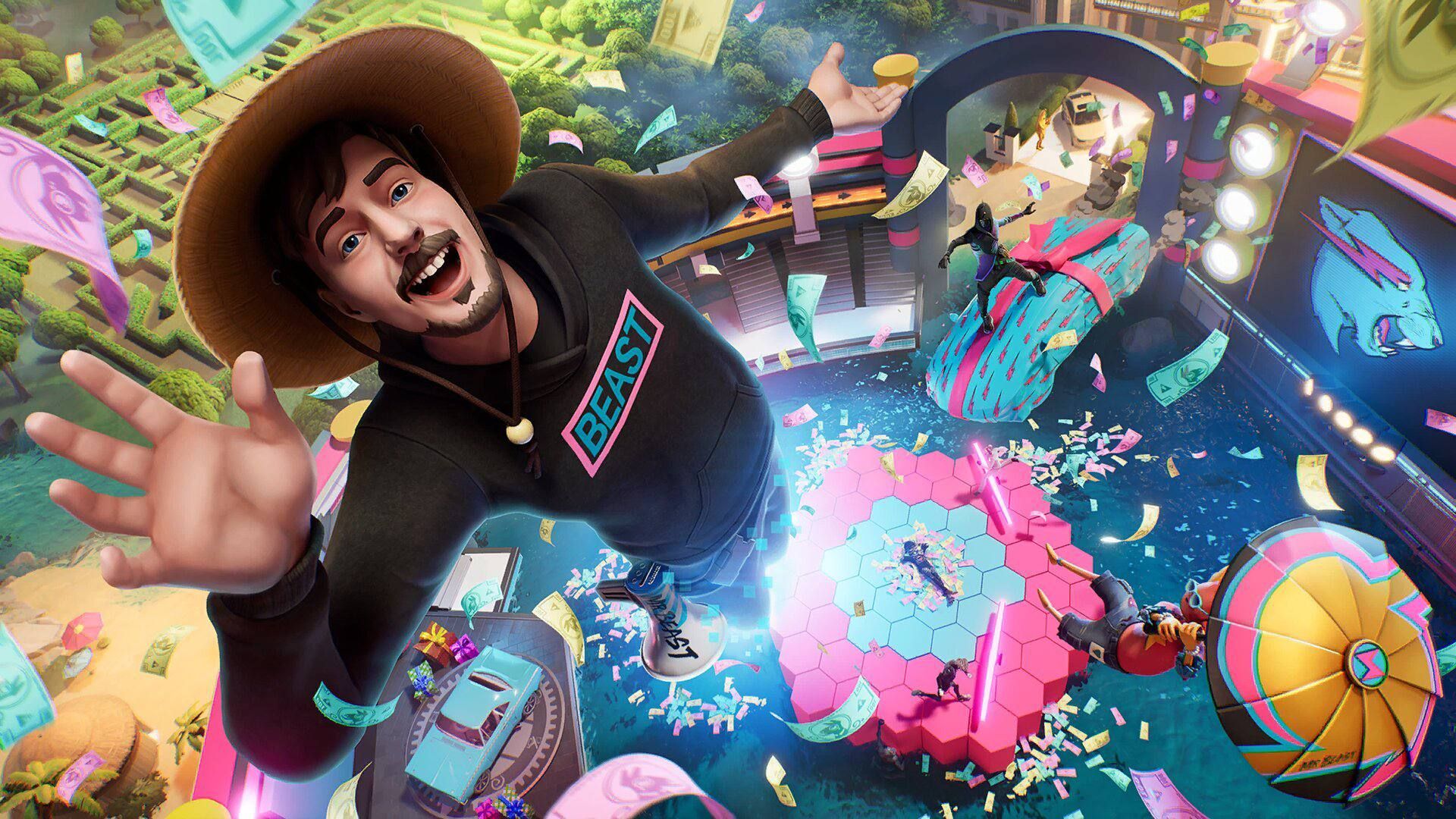 MrBeast возвращается в магазин предметов Fortnite с новым обновлением