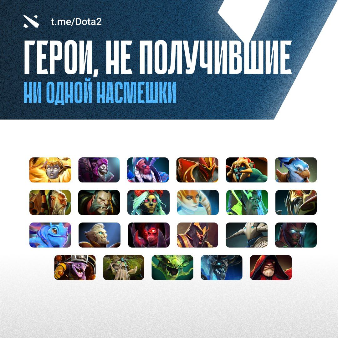 Отсутствие таунтов у некоторых героев в Dota 2
