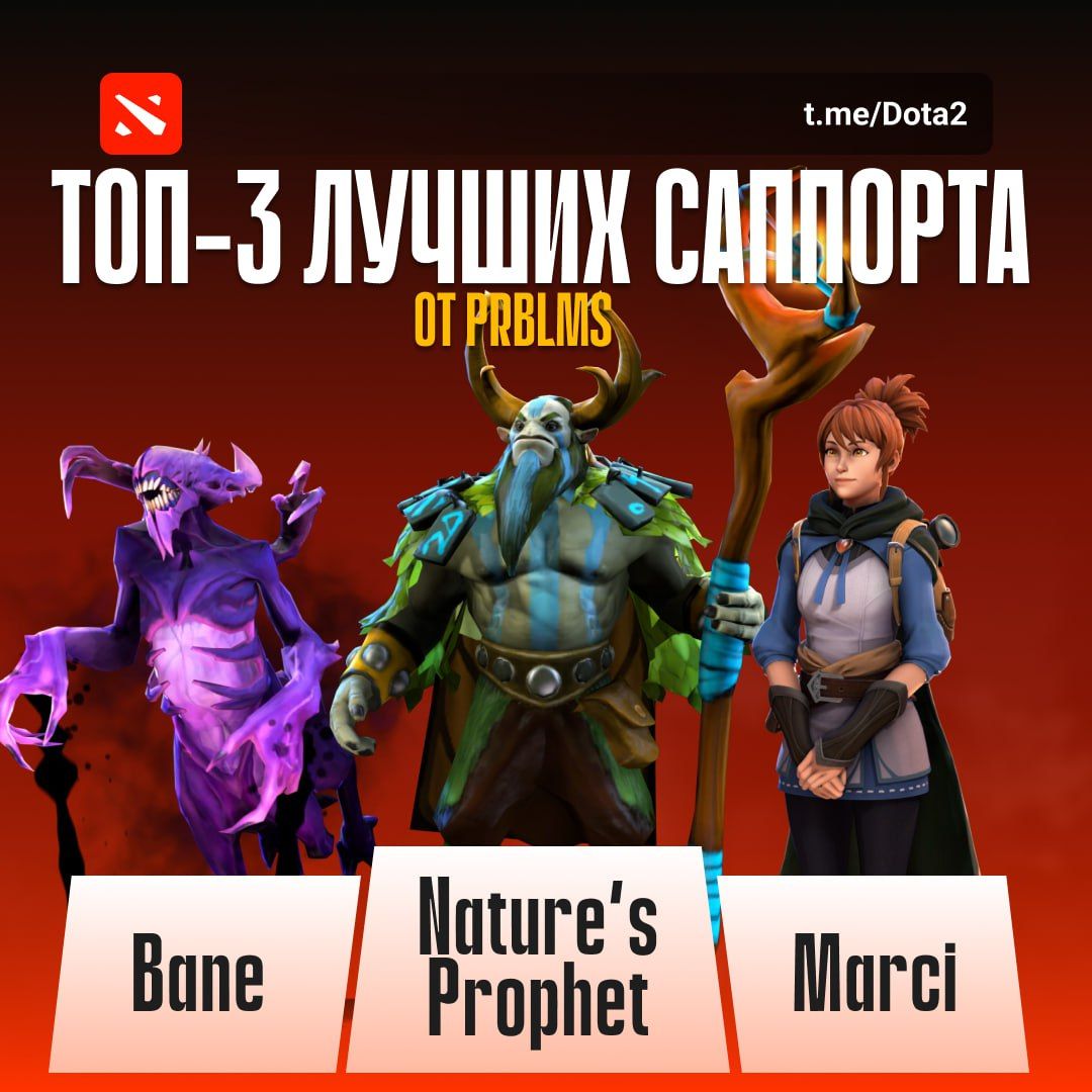 Топ-3 саппортов для повышения MMR в Dota 2
