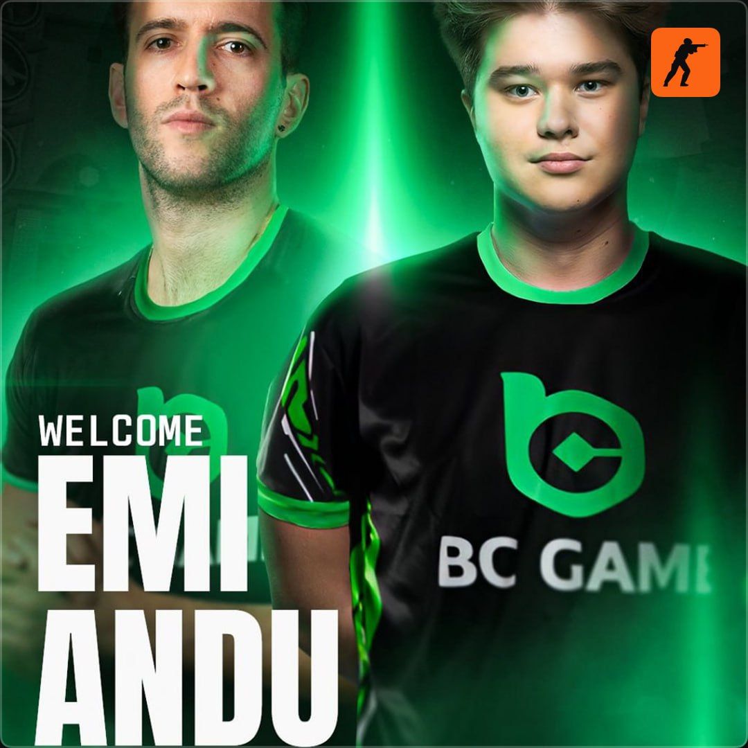Команда BC.Game подписала новых игроков и тренера для участия в турнирах по Counter-Strike 2