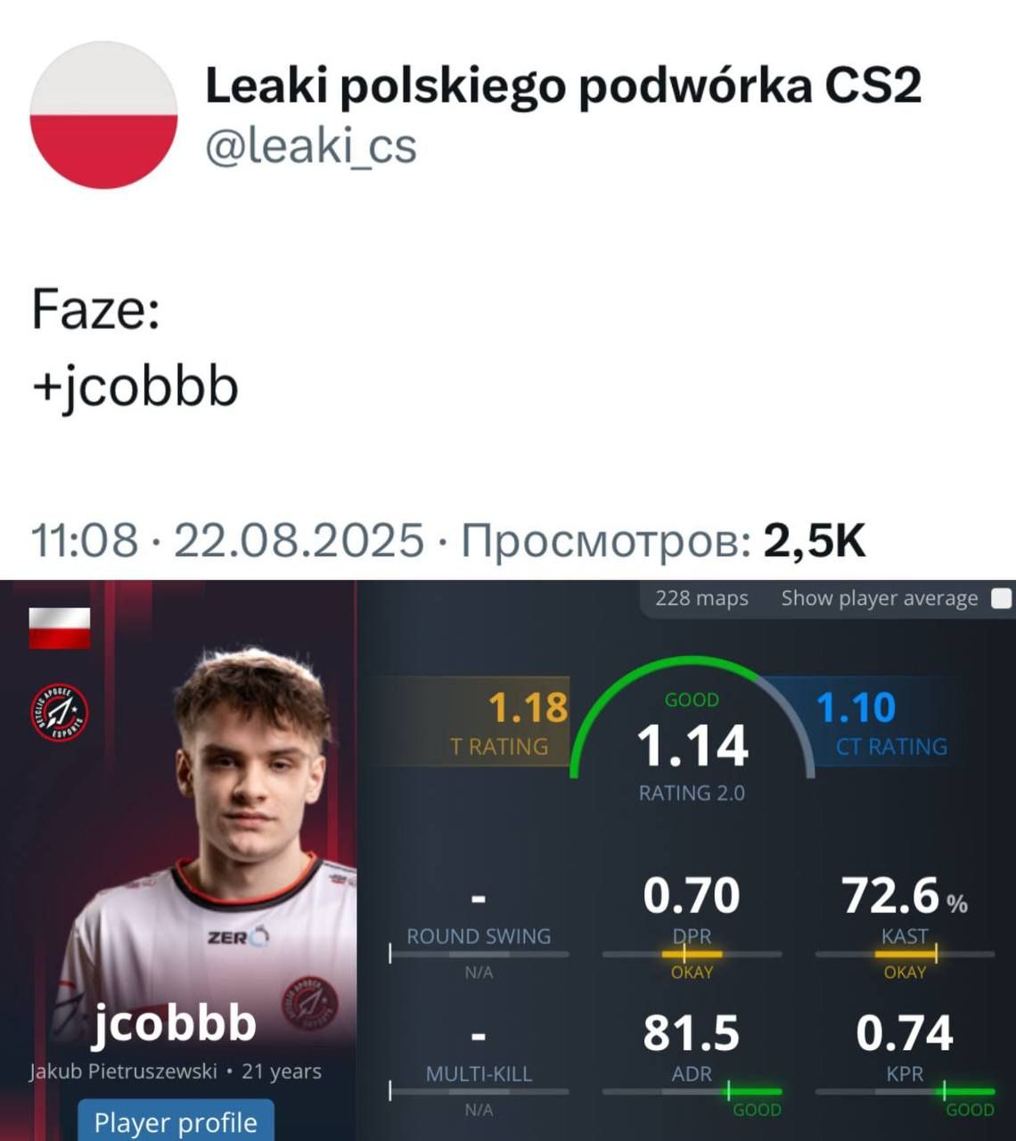 FaZe подпишут польского рифлера: новые изменения в составе команды