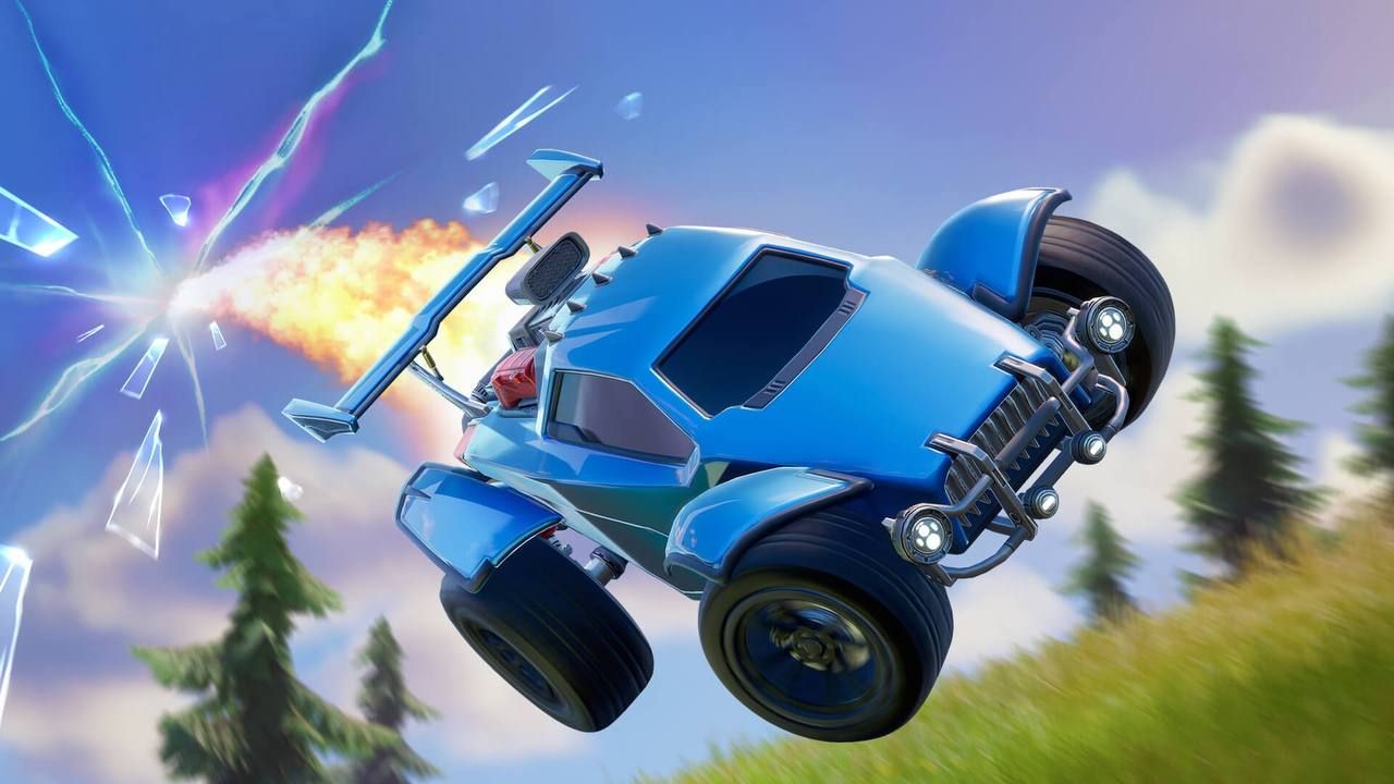 Новые предметы из Rocket League и тематический Боевой Автобус доступны в Fortnite