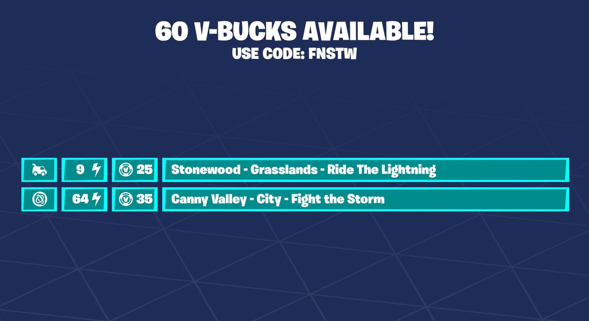 Основатели Fortnite получают 60 В-Баксов за выполнение миссий