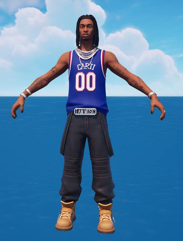 Новый скин Playboi Carti в Fortnite: стильный взгляд на баттл-ройал