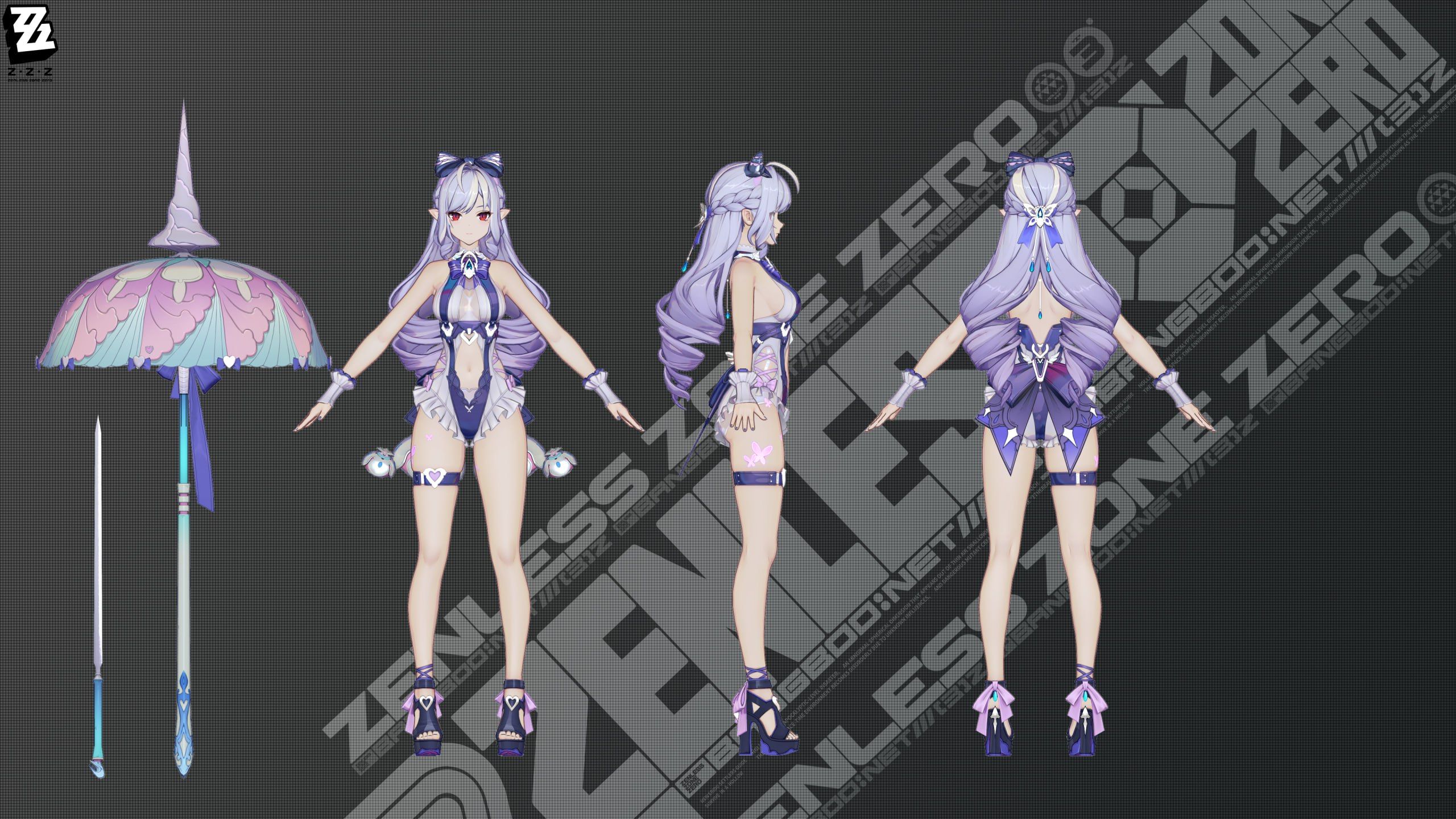 Новый рендер скина Вивиан в Zenless Zone Zero: детали и впечатления