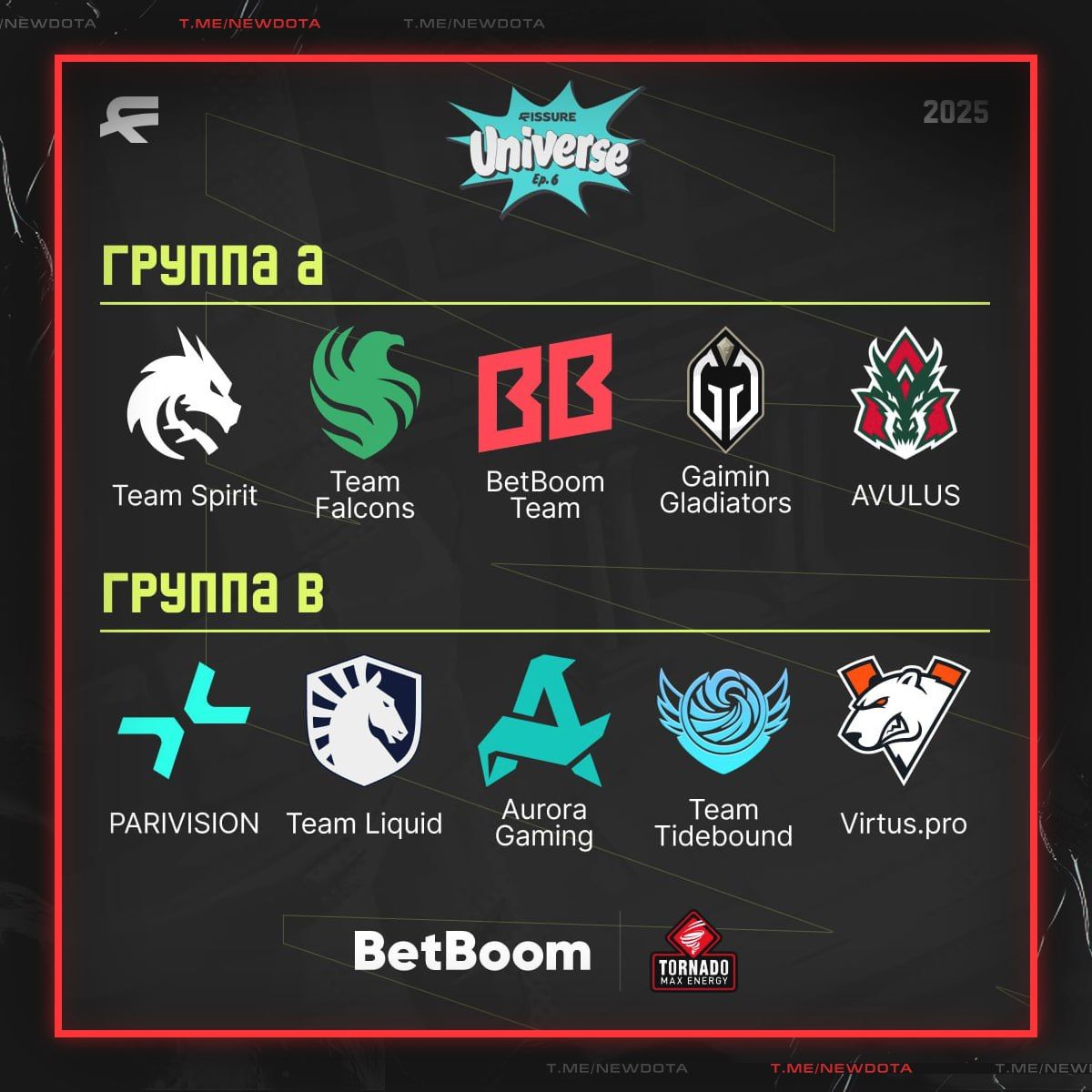 Объявлены группы для FISSURE Universe: Ep.6 — анализ участников и ожидания от турнира