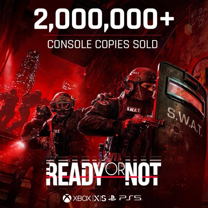 Успех Ready or Not на консолях: 2 миллиона копий продано за две недели