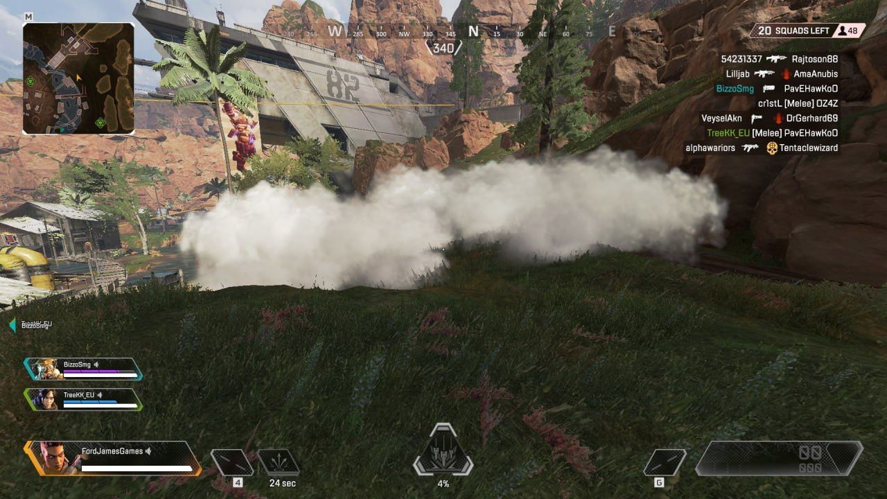 Новые изменения в Apex Legends: гранаты против дымовой завесы в 26 сезоне