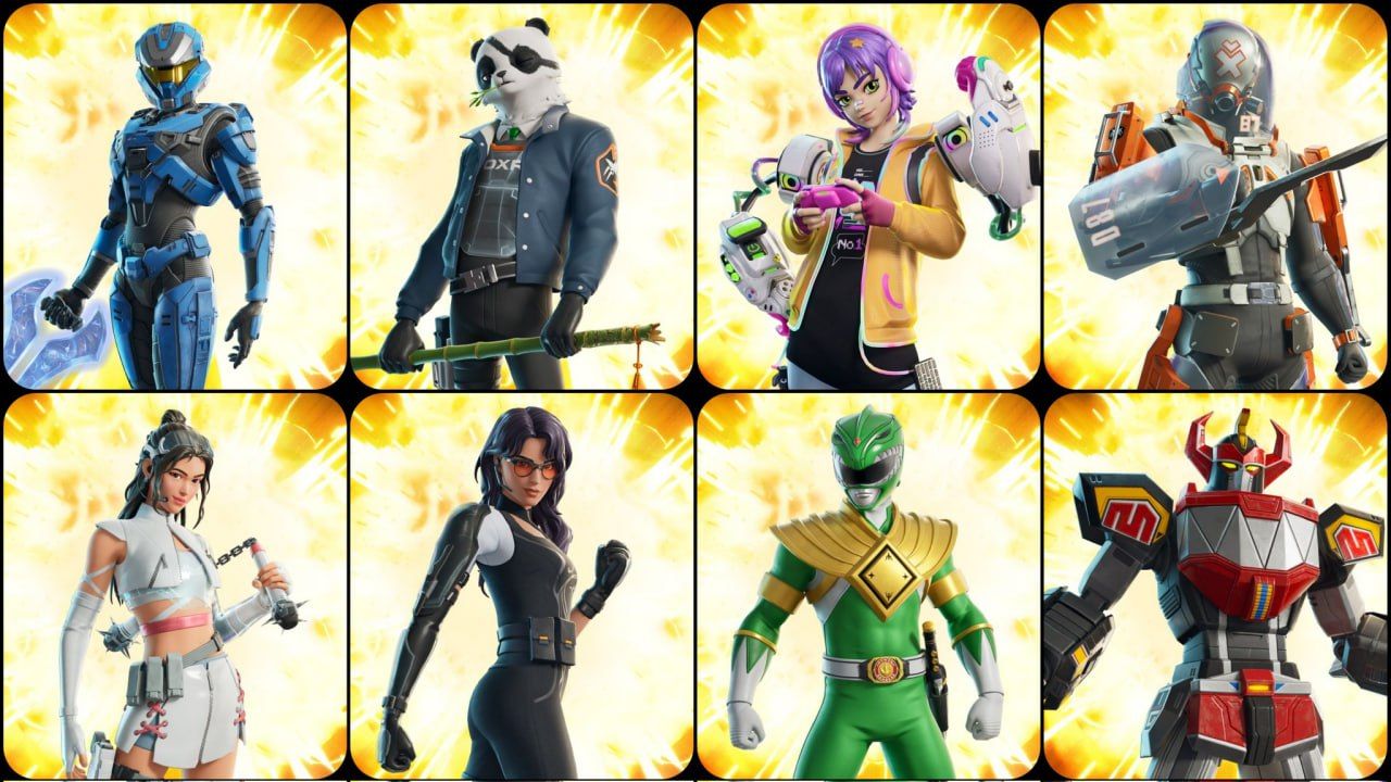 Новые скины боевого пропуска в Fortnite: полный список и уровни разблокировки