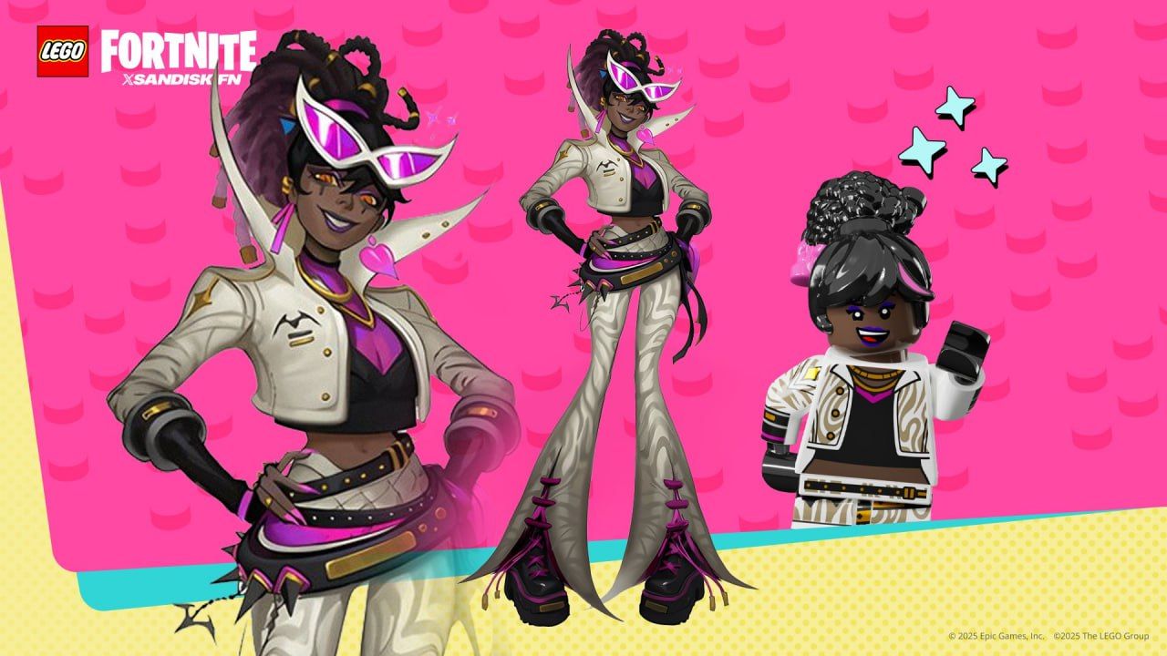 Новый скин Даники из LEGO появится в Fortnite