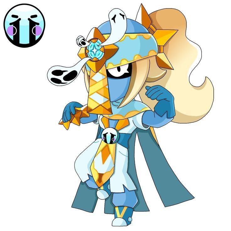 Новый концепт скина для Тары в Brawl Stars: Ангельский образ