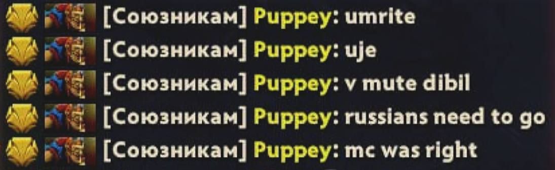 Пуппей критикует русских игроков, но продолжает выступать за русскоязычный состав Виртус Про