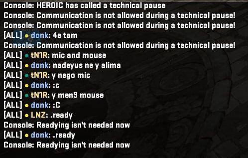 Эмоциональные моменты на турнире по Counter-Strike 2: реакция игроков во время технической паузы