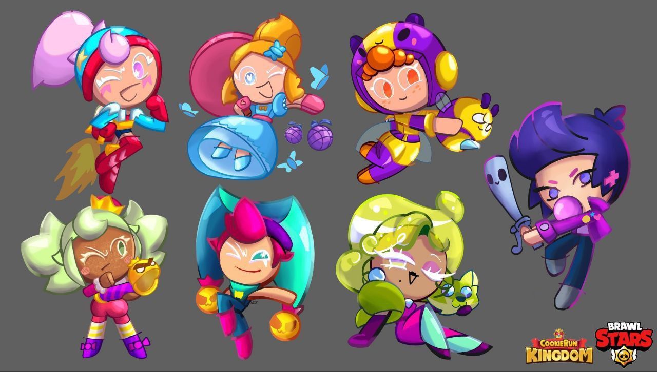 Сотрудничество Cookie Run и Brawl Stars: милое и захватывающее событие