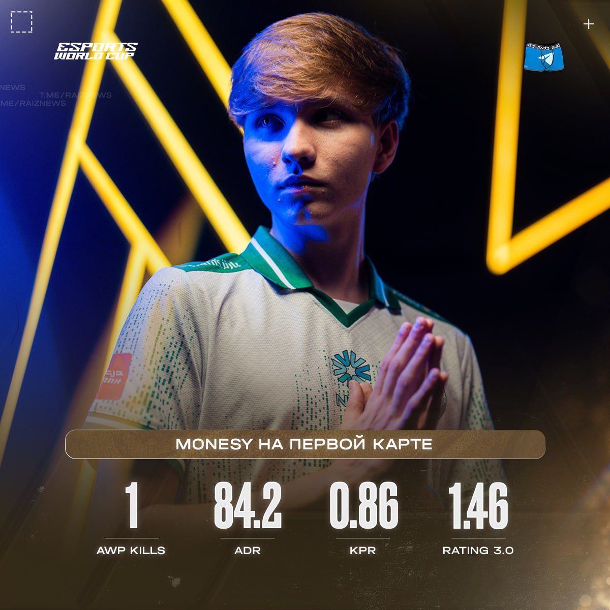 m0NESY демонстрирует мастерство в CS2: победа без лишних убийств