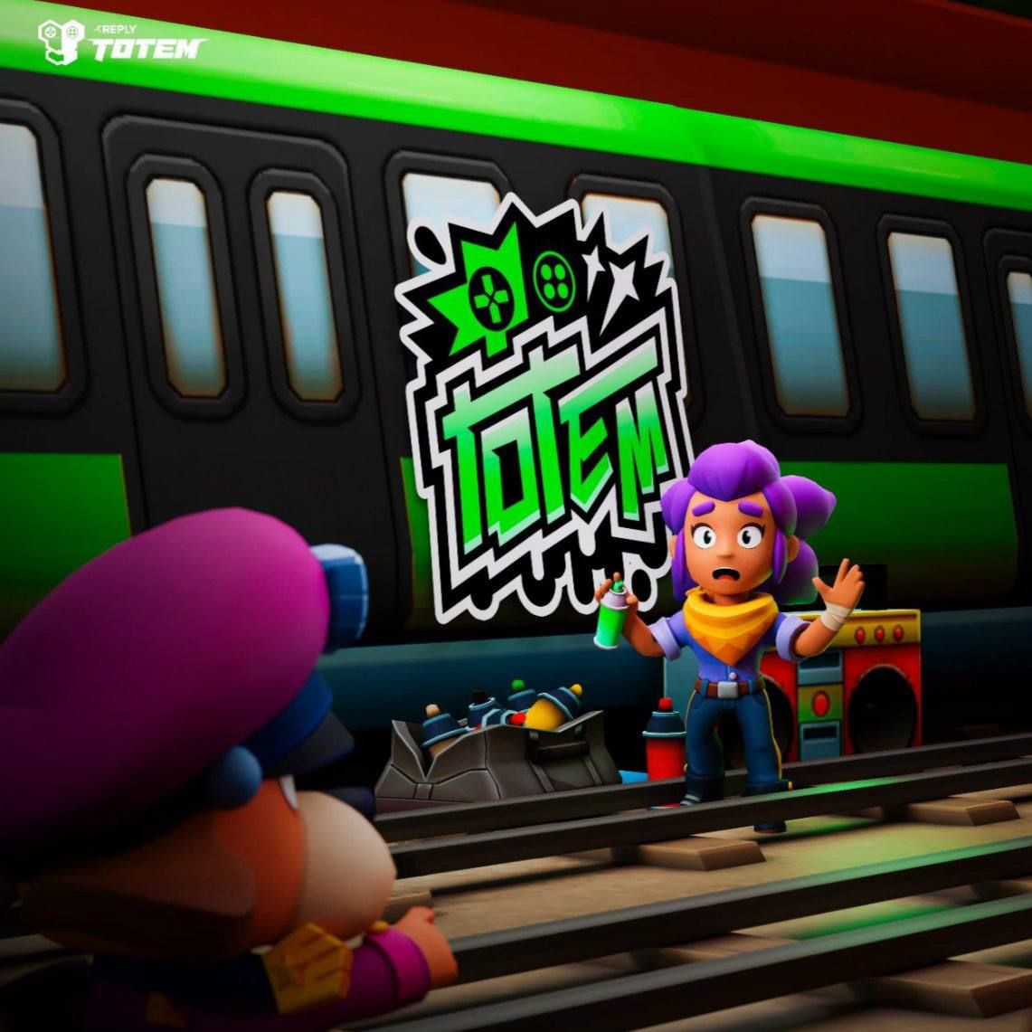 Фанаты представили коллаборацию Brawl Stars и Subway Surfers