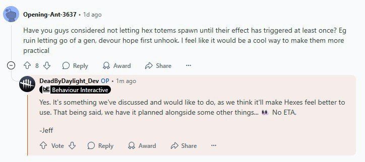 Разработчики Dead by Daylight планируют улучшить механику Порч