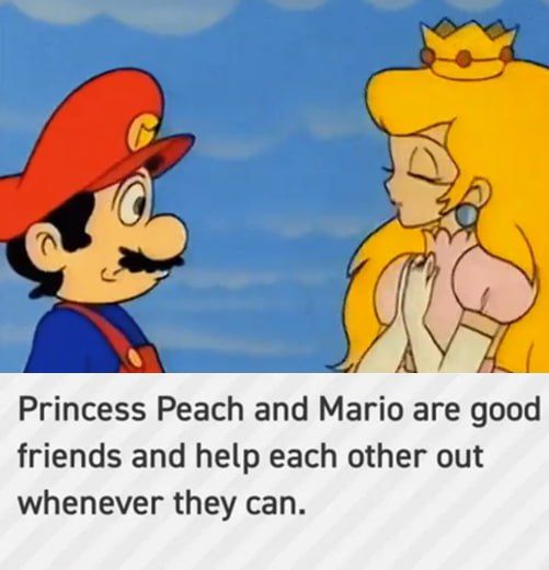 Официальный статус отношений Марио и принцессы Пич: дружба без романтики