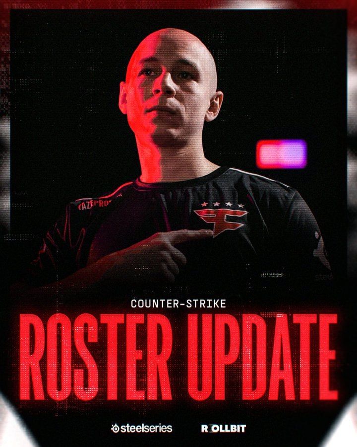 EliGe переходит на скамейку запасных в FaZe Clan