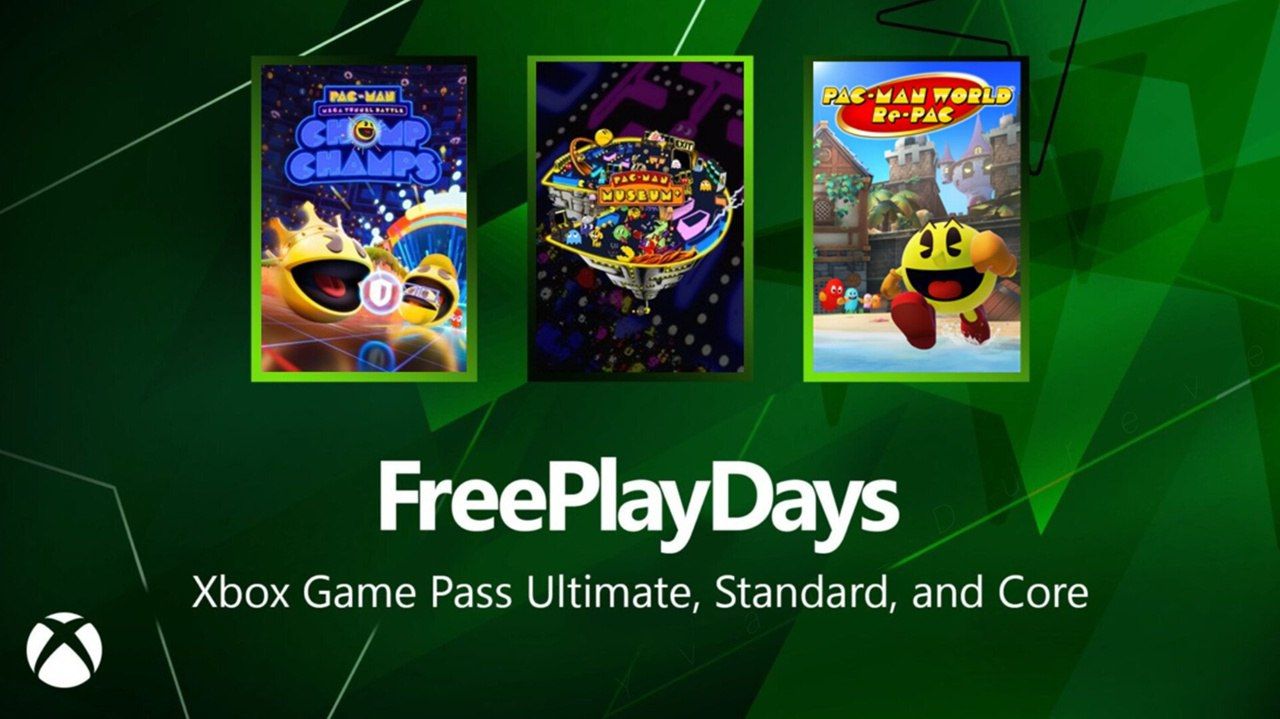 Xbox анонсировали бесплатные выходные с играми из вселенной Pac-Man