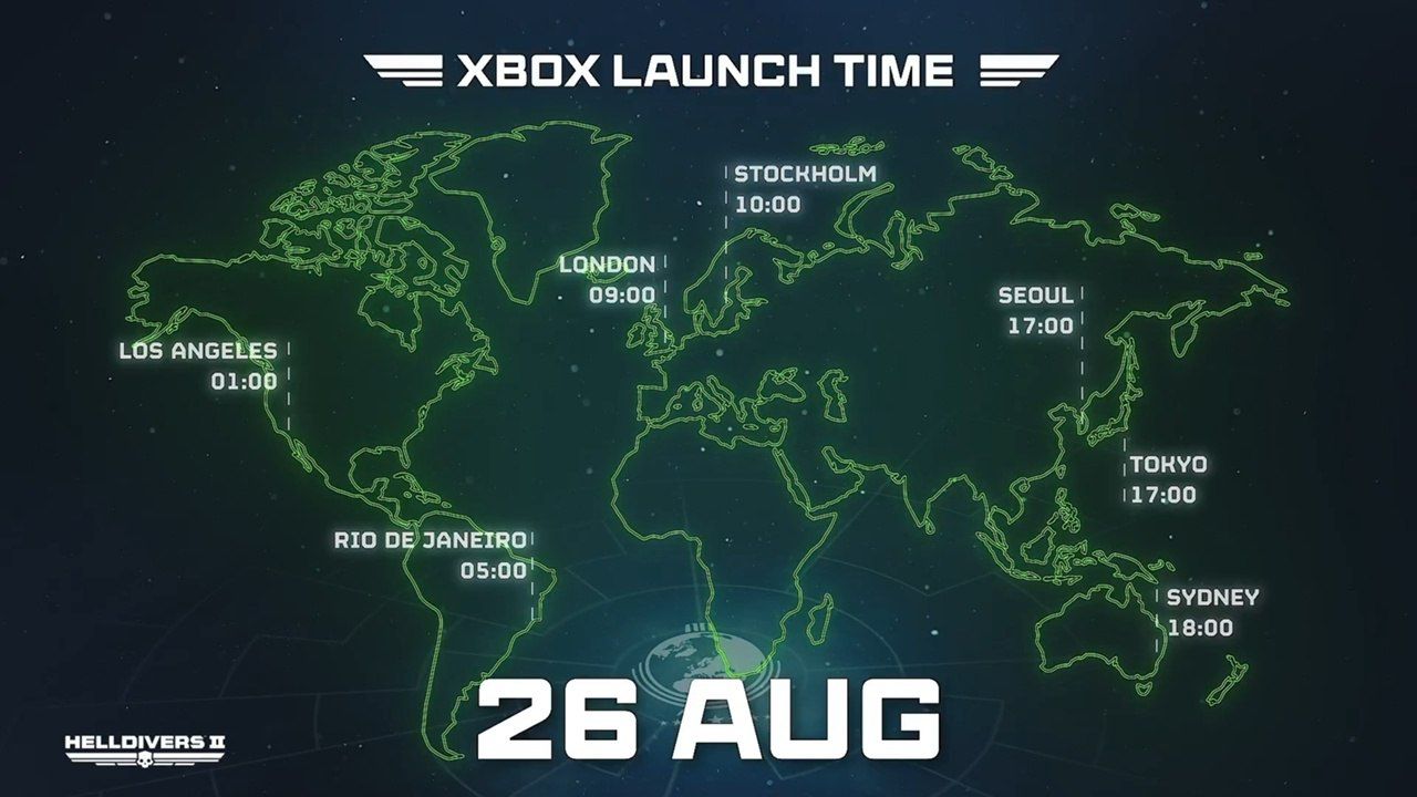 Helldivers 2 выходит на Xbox Series X|S: дата и время релиза