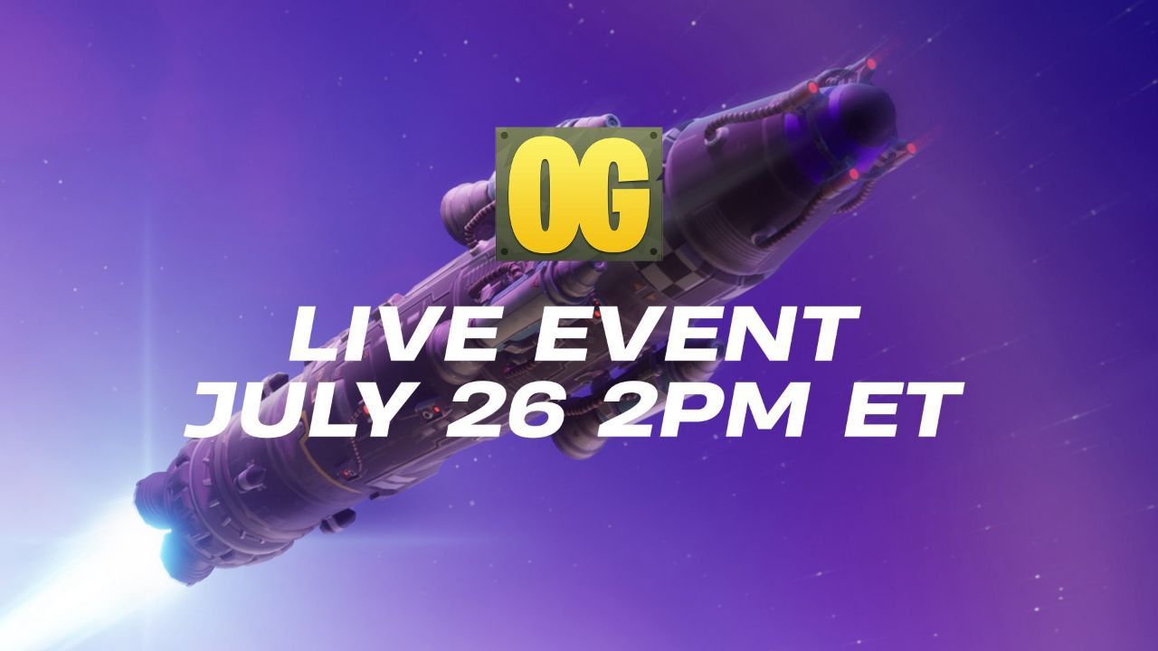 🚀 В Fortnite начался обратный отсчёт до запуска ракеты: событие начнётся через два часа
