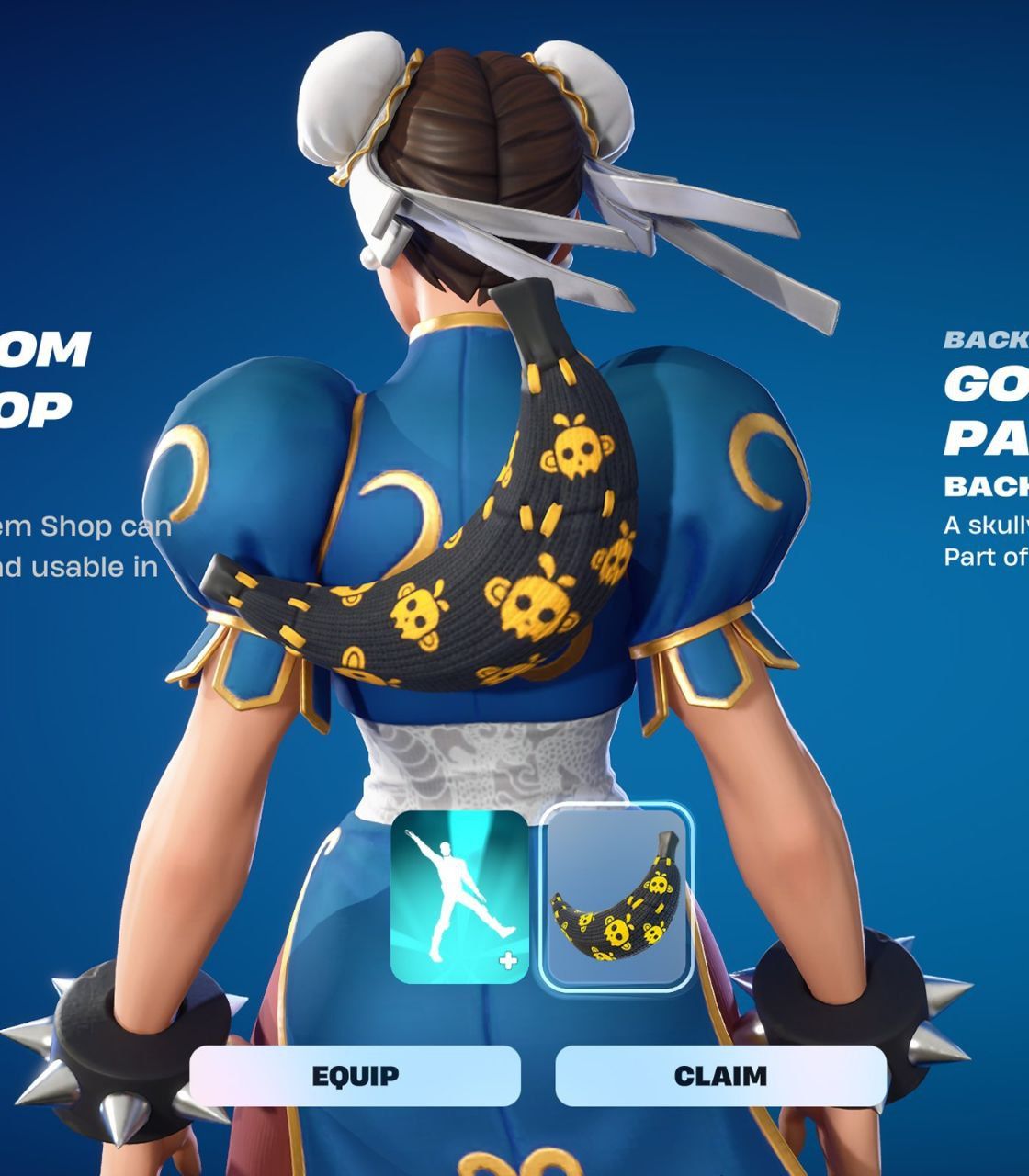 В Fortnite появится новый рюкзак в виде банана за покупки в веб-магазине